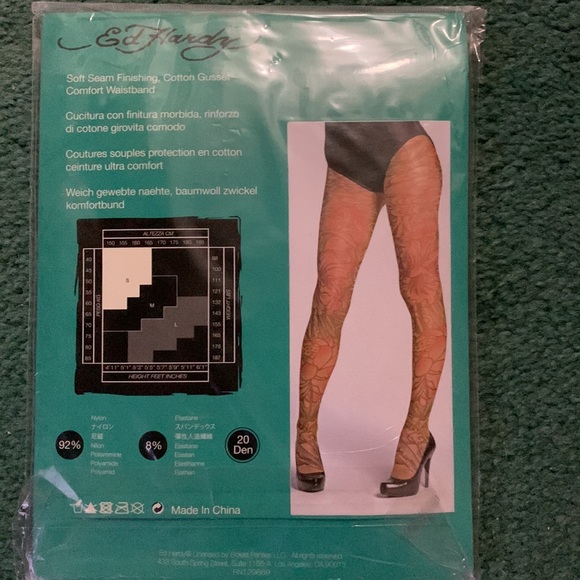 Ed Hardy Tattoo Hosiery - Picture 3 of 7